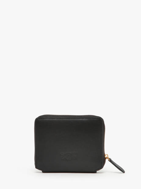 Portefeuille Love Bag Icon Cuir Pinko Noir love bag icon A0F1 vue secondaire 2