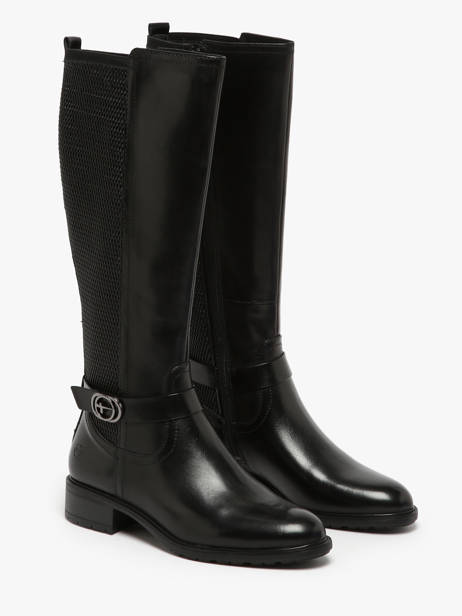 Bottes Cavalières En Cuir Tamaris Noir women 43 vue secondaire 2
