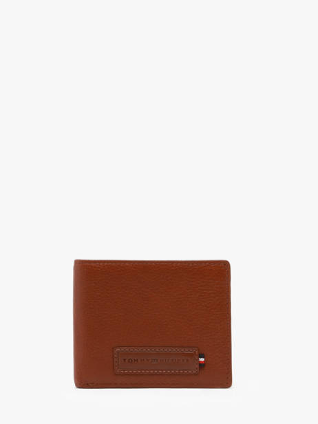 Portefeuille Th Premium Cuir Tommy hilfiger Vert th premium AM13031