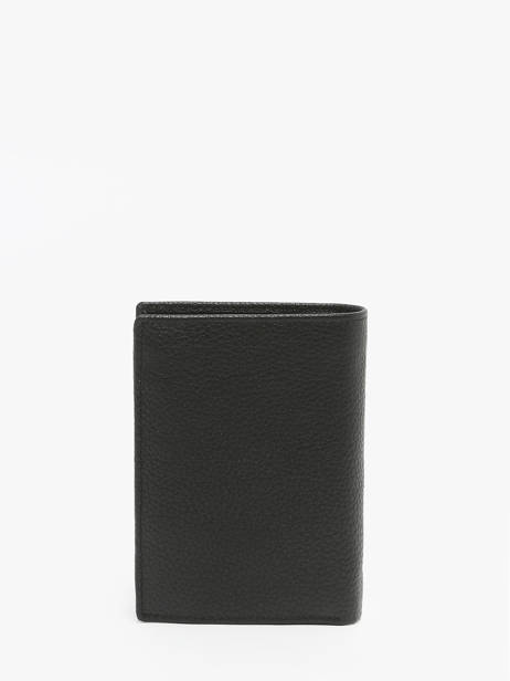 Portefeuille Porte-monnaie Grained Cuir Hugo boss Noir grained HLG416A vue secondaire 2