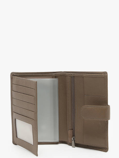 Porte-cartes Confort Cuir Hexagona Marron confort 467282 vue secondaire 1