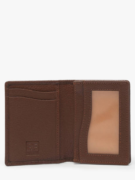 Portefeuille Caviar Cuir Crinkles Marron caviar 14255 vue secondaire 1