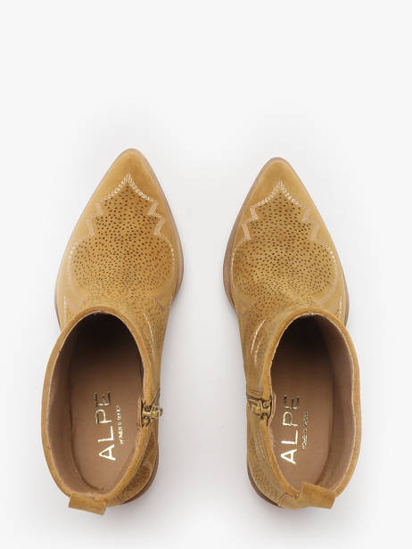 Santiags Holly En Cuir Alpe Marron women 53561155 vue secondaire 4