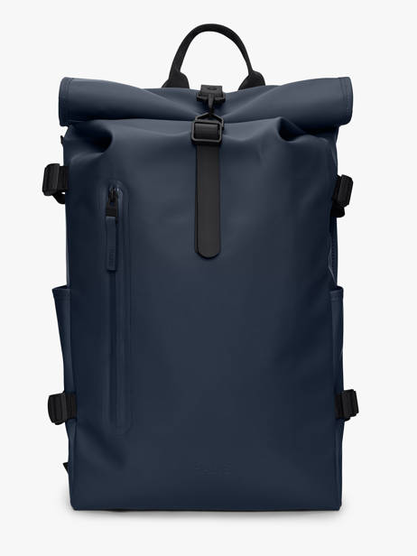 Rolltop Rucksack Large - Sac à Dos Rains Bleu city 14590
