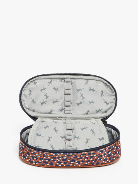 Trousse 1 Compartiment Vintage Fantasy Cameleon Marron vintage fantasy PBVGPLUM vue secondaire 1