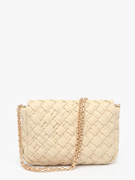 Sac Bandoulière Moon Tressé Cuir Vanessa bruno Beige moon 38V40533 vue secondaire 4