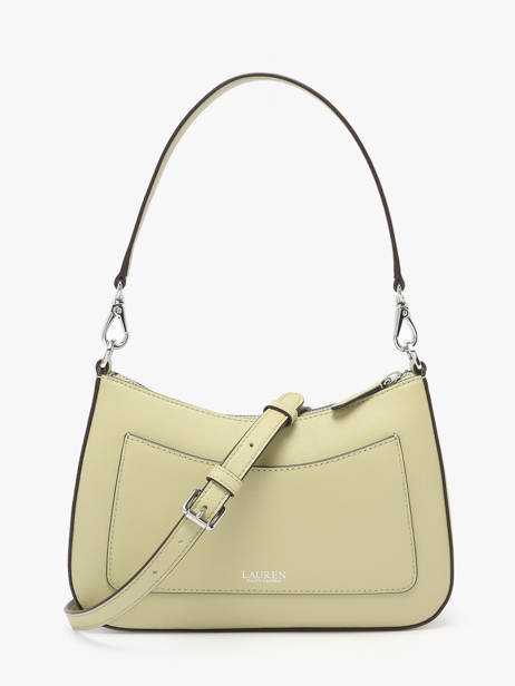 Sac Porté épaule Danni 26 Cuir Lauren ralph lauren Vert danni 31883768 vue secondaire 4