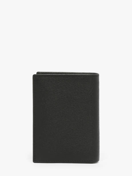 Portefeuille Porte-monnaie Iconic Cuir Hugo boss Noir iconic HLG421A vue secondaire 2