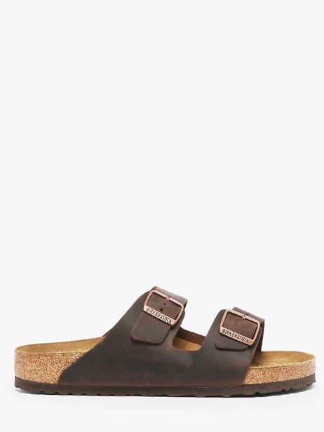 Mules Arizona Leoi Habana En Cuir Birkenstock Marron men 52531