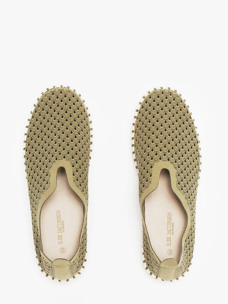 Mocassins Ilse jacobsen Vert women TULI3373 vue secondaire 4