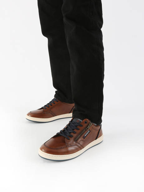 Sneakers Missouri En Cuir Redskins Marron men MISSOURI vue secondaire 1