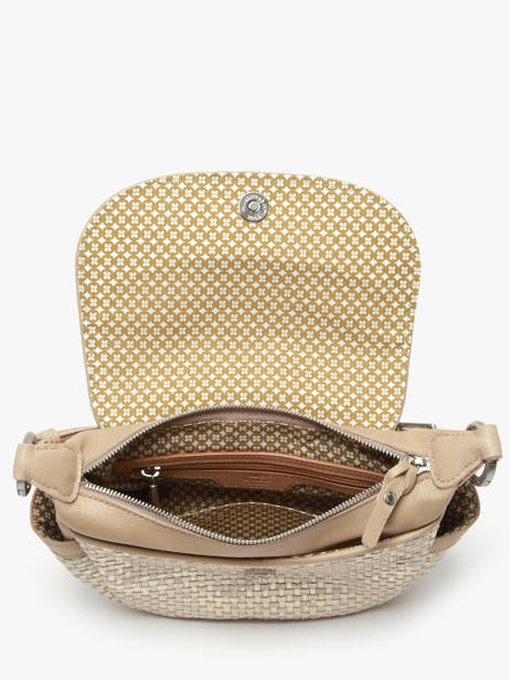 Sac Bandoulière Vintage Cuir Mila louise Argent vintage 35231WX vue secondaire 3