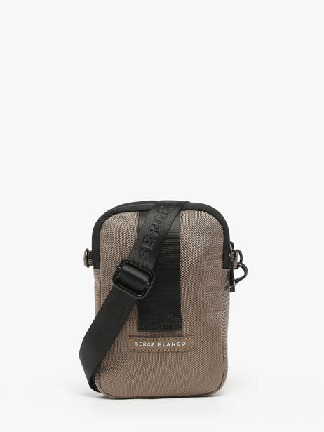 Sac Bandoulière Serge blanco Beige control CTL13006 vue secondaire 4