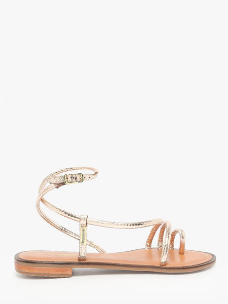 Nu-pieds Hatrio En Cuir Les tropeziennes Or women HATRIO