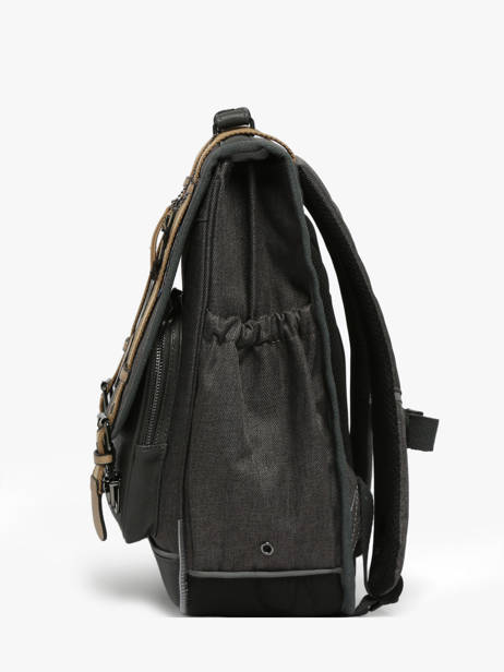 Sac à Dos Vintage Urban 2 Compartiments Cameleon Gris vintage urban SD39 vue secondaire 2