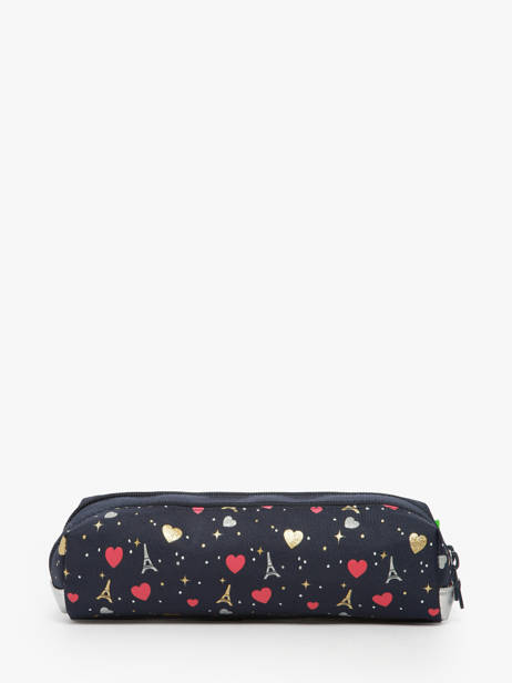 Trousse Les Fantaisies F 2 Compartiments Tann's Bleu les fantaisies f 12321 vue secondaire 2