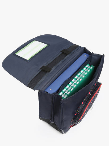Cartable 2 Compartiments Tann's Bleu les fantaisies f 38321 vue secondaire 3
