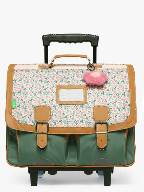 Cartable à Roulettes 2 Compartiments Tann's Multicolore les fantaisies f 43267