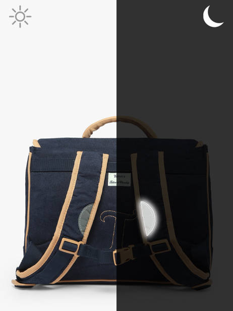 Cartable Tann's Bleu tann's x tartine et choco 334112 vue secondaire 5