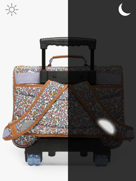 Cartable à Roulettes 2 Compartiments Tann's Multicolore les fantaisies f 42263 vue secondaire 6