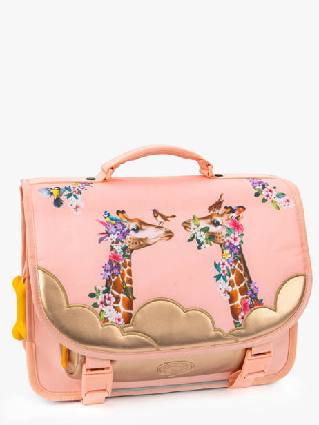 Cartable 2 Compartiments Stones and bones Rose girls G vue secondaire 2