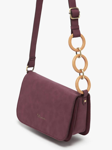 Sac Bandoulière Heliconia Woomen Violet heliconia WHEL03 vue secondaire 2