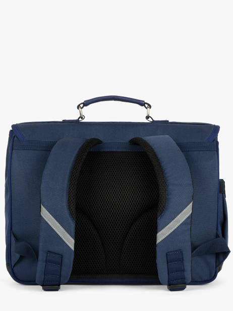 Cartable 2 Compartiments Caramel et cie Bleu fier GA vue secondaire 4