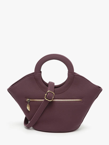 Sac Bandoulière S Neflier Woomen Violet neflier WNEF02 vue secondaire 6