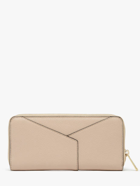 Portefeuille Enveloppe Cuir Lancel Beige enveloppe A13711 vue secondaire 2