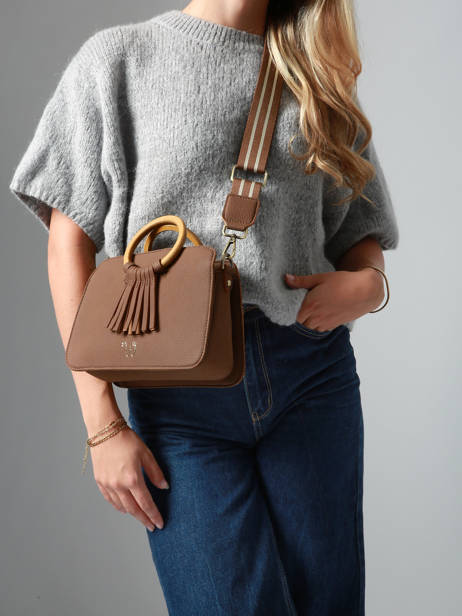 Sac Bandoulière S Camomille Woomen Marron camomille WCAO1S vue secondaire 1