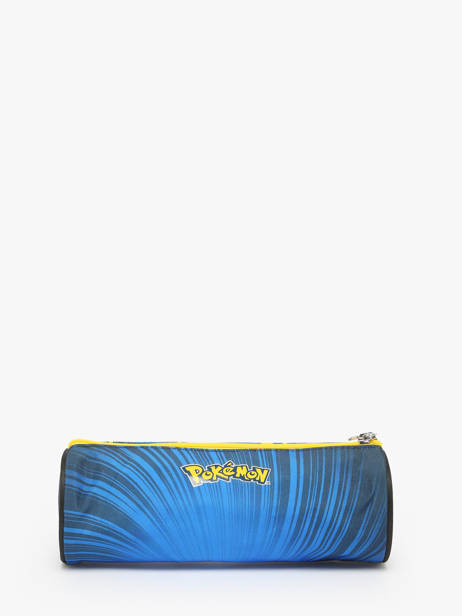 Trousse 1 Compartiment Pikachu Eclair Pokemon Bleu pikachu eclair 25IK207P vue secondaire 2
