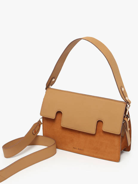 Sac Porté épaule La Suite Cuir Paul marius Marron la suite GABRISUI vue secondaire 2