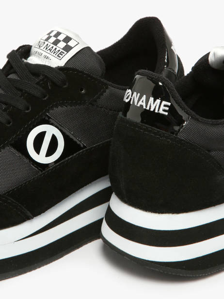 Sneakers Plateforme Flex M Jogger En Cuir No name Noir women IMN60415 vue secondaire 3