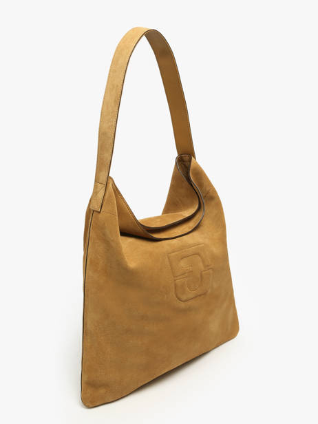 Sac Porté épaule Folk Lady Cuir Gerard darel Beige folk lady DCS72407 vue secondaire 2