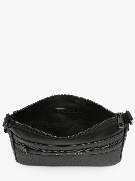 Sac Bandoulière Tommy hilfiger Noir monogram AM13577 vue secondaire 3