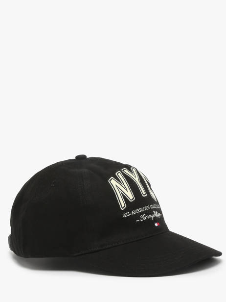Casquette Tommy hilfiger Noir th flag AM13562 vue secondaire 1