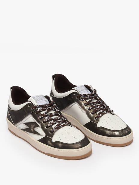 Sneakers Charlie En Cuir Semerdjian Multicolore women CHARLIE vue secondaire 1