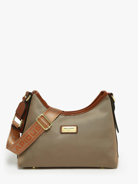 Sac Bandoulière Jamie Nylon Ted lapidus Beige jamie DU43504