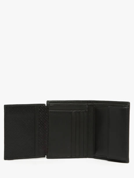 Portefeuille Porte-monnaie Saffiano Cuir Hugo boss Noir saffiano HLO526A vue secondaire 2
