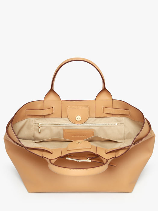 Longchamp Le roseau smart Sacs porté main Beige