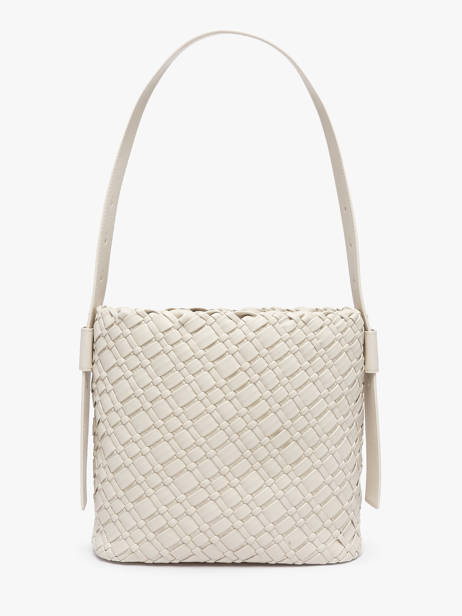 Sac Porté épaule Th Braided Polyester Tommy hilfiger Blanc th braided AW18160 vue secondaire 3