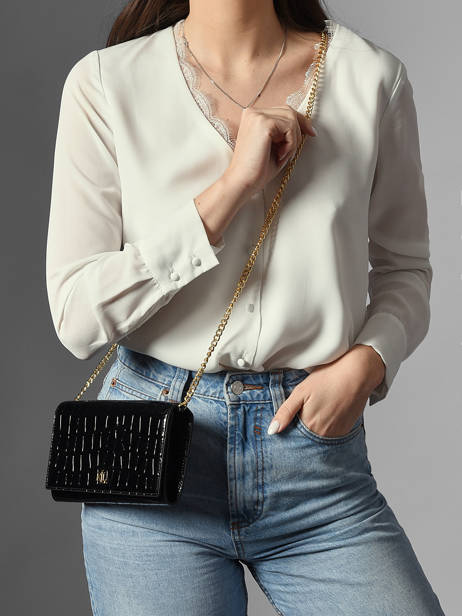 Sac Bandoulière Adair Lauren ralph lauren Noir adair 32P03410 vue secondaire 1