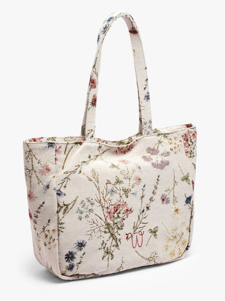 Sac Porté épaule Alocasia Coton Woomen Beige alocasia WALO01 vue secondaire 2