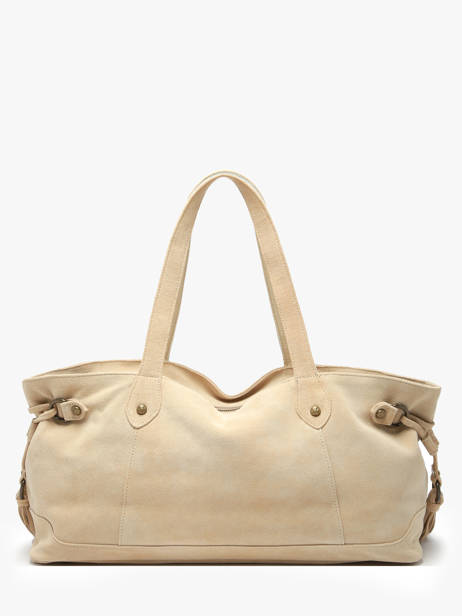 Sac Porté épaule Houston Cuir Basilic pepper Beige houston BHOU80 vue secondaire 4