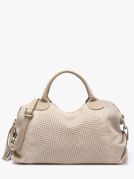 Sac Porté Main Beautiful Cuir Milano Beige beautiful BE25111