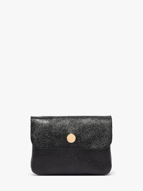 Porte-monnaie Nine Cuir Milano Noir nine NI23092