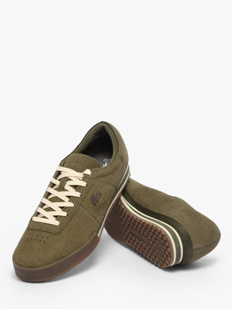 Sneakers En Cuir Lacoste Vert men 1SMA0067 vue secondaire 3