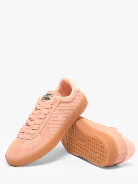 Sneakers En Cuir Lacoste Rose women 1SFA0087 vue secondaire 2