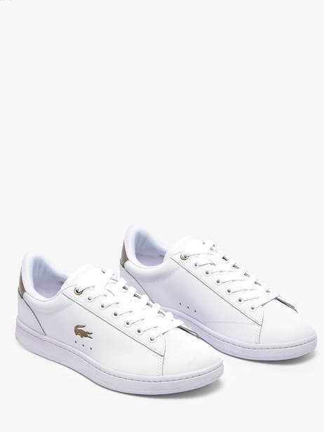 Sneakers En Cuir Lacoste Blanc women 1SFA0092 vue secondaire 1