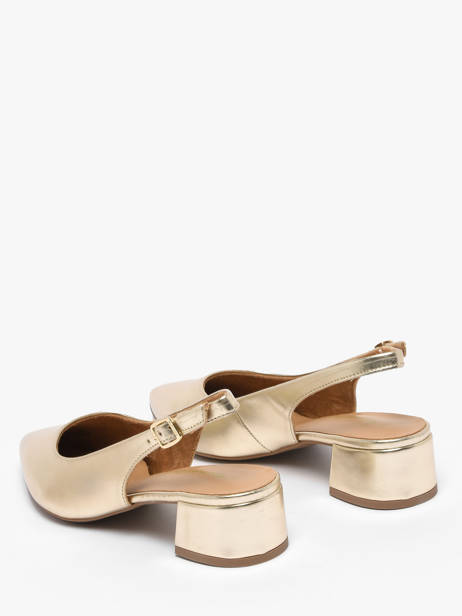 Escarpins En Cuir Tamaris Or women 42 vue secondaire 2